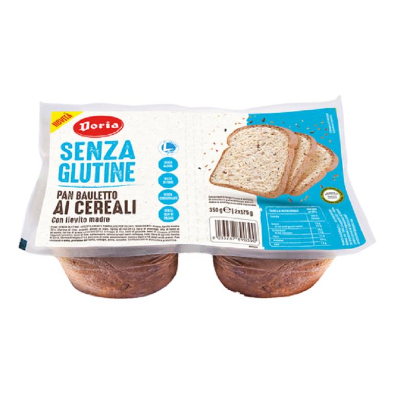 DORIA PAN BAULETTO CEREALI 2PZ