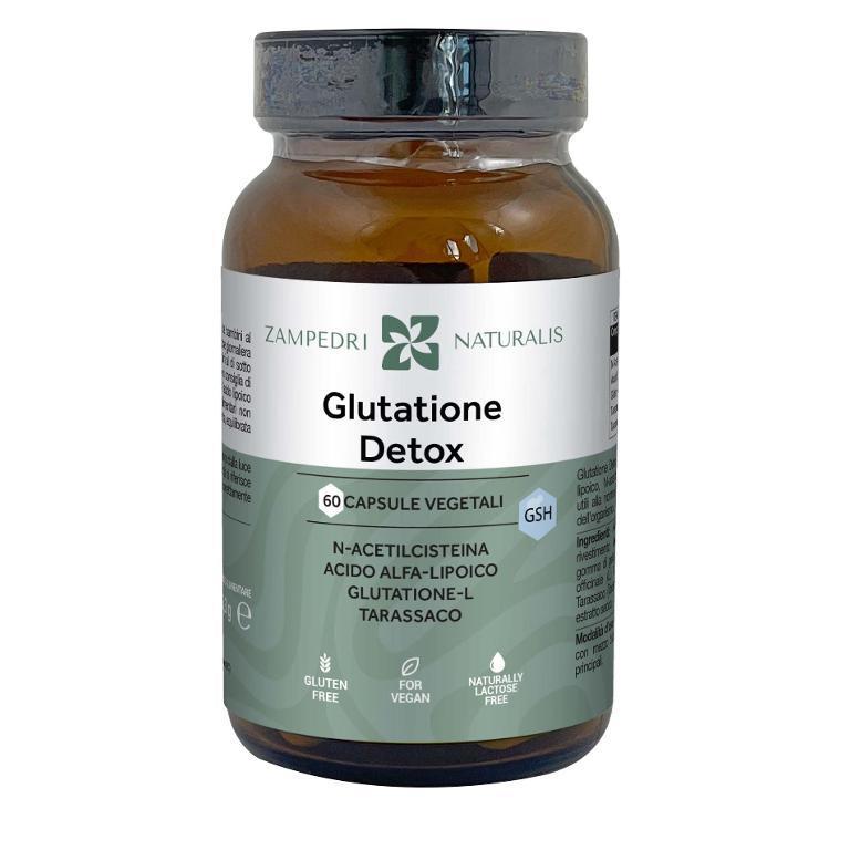 GLUTATIONE DETOX CP CON NAC, ALFA LIPOICO, L-GLUTATIONE, TARASSACO 