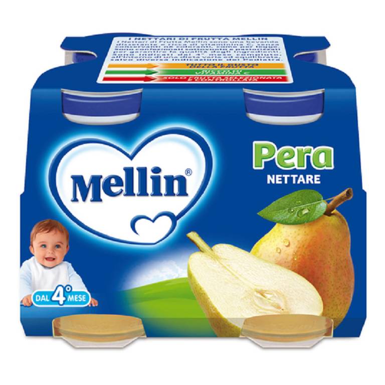 MELLIN Nettare Pera 4x125 ml