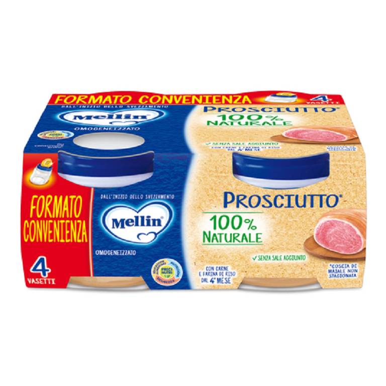 MELLIN OMOG PROSCIUTTO 4X80G