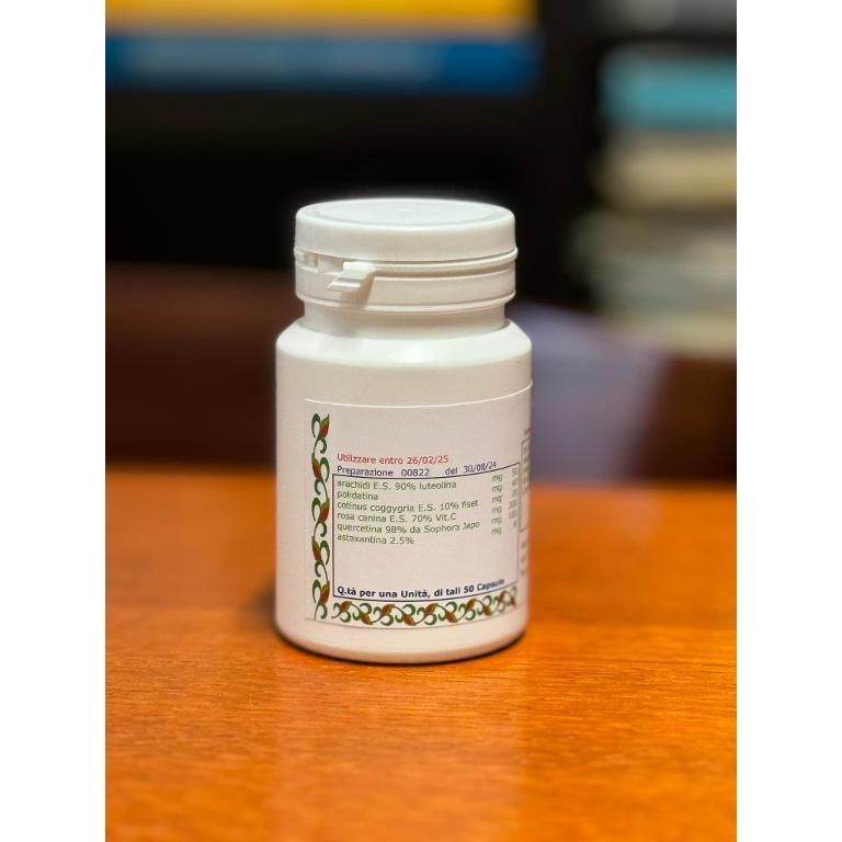 MIX ANTIOX LUTEOLINA POLIDATINA FISETINA ROSA CANINA QUERCETINA ASTAXANTINA 