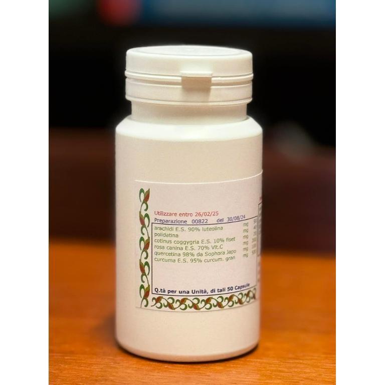 MIX ANTIOX LUTEOLINA POLIDATINA FISETINA ROSA CANINA QUERCETINA CURCUMA 