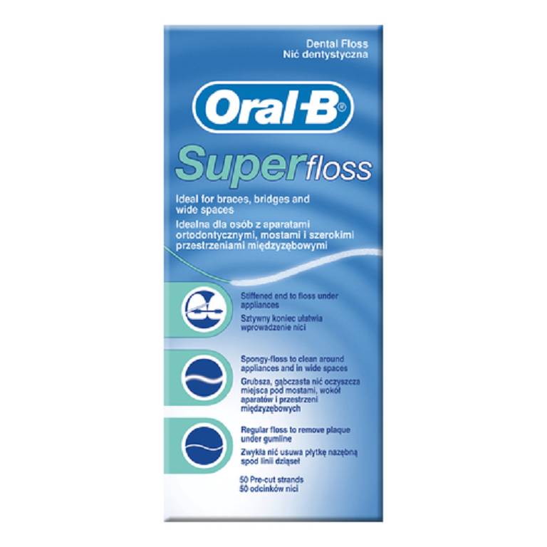 ORALB SUPERFLOSS FILO INTERDEN