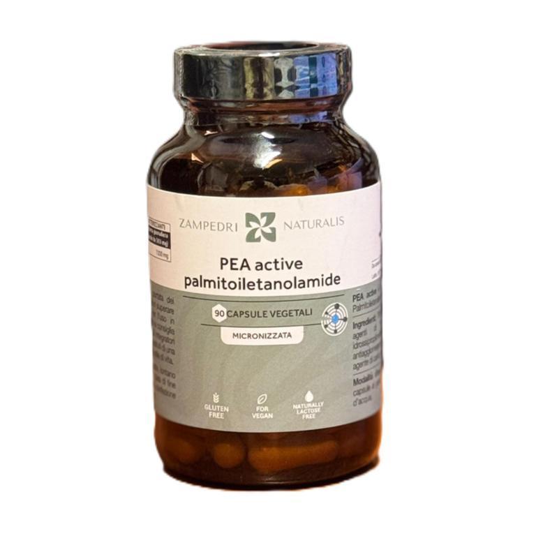 PEA ACTIVE MICRONIZZATA CP VEG LACTOSE FREE, GLUTEN FREE, VEGAN (PALMITOILETANOLAMIDE)