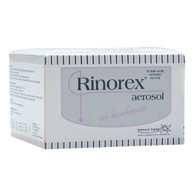 RINOREX AEROSOL BICARB 25F 3ML