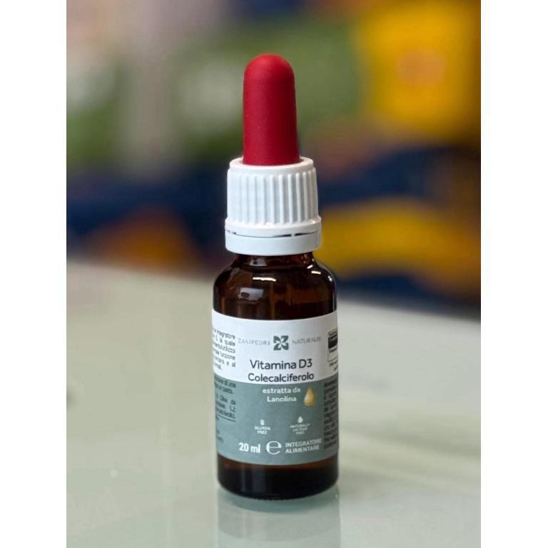 VITAMINA D3 PURA IN OLIO DI OLIVA 